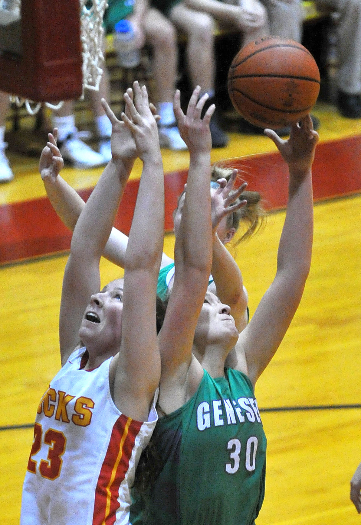 Geneseo vs Rock Island girls basketball